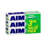 8 x Aim Toothpaste Freshmint Value 3 Pack - 90g