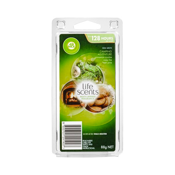 Air Wick Wax Melts Refill Life Scents Camping Adventure 88g