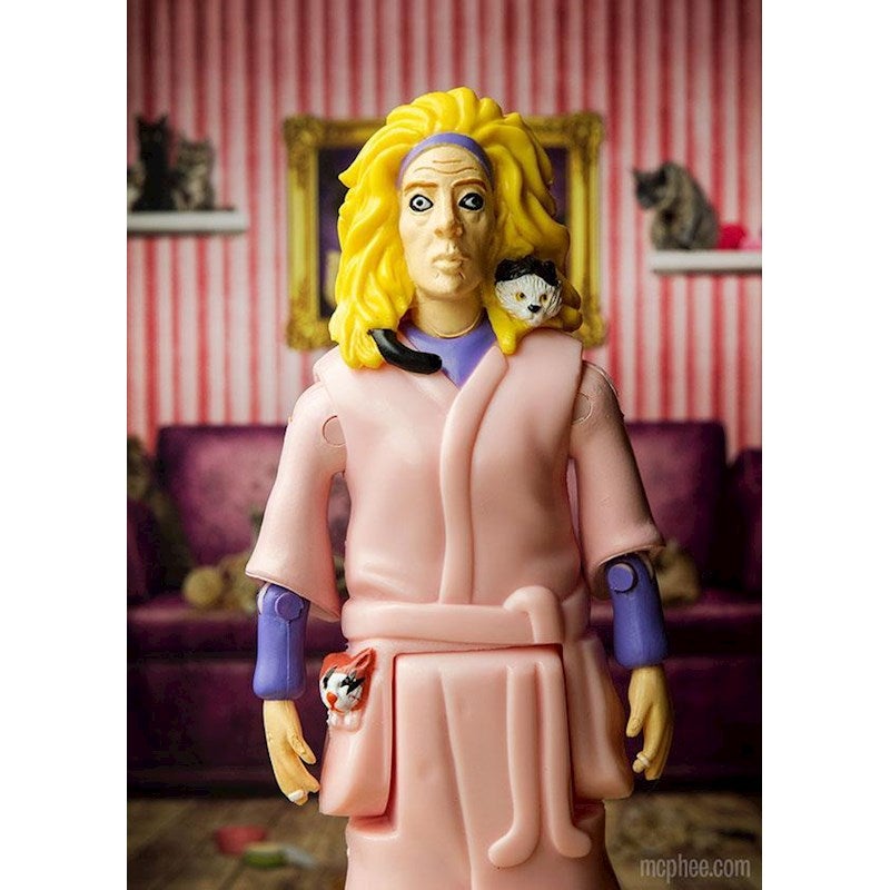 Archie Mcphee - Crazy Cat Lady Action Figure