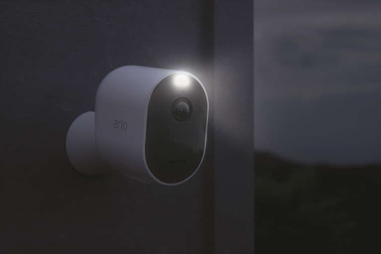 Arlo Pro 4 2K Wire-Free Spotlight HDR Security Camera Kit