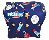 Floaties Kids’ Armbands - Blue Rocket Ship 2-6 years