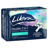 Libra 2-In-1 Liners 20 Double Pack