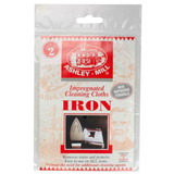 2 x Ashley-Mill Impregnated Cleaning Cloth For Iron 2 Pk