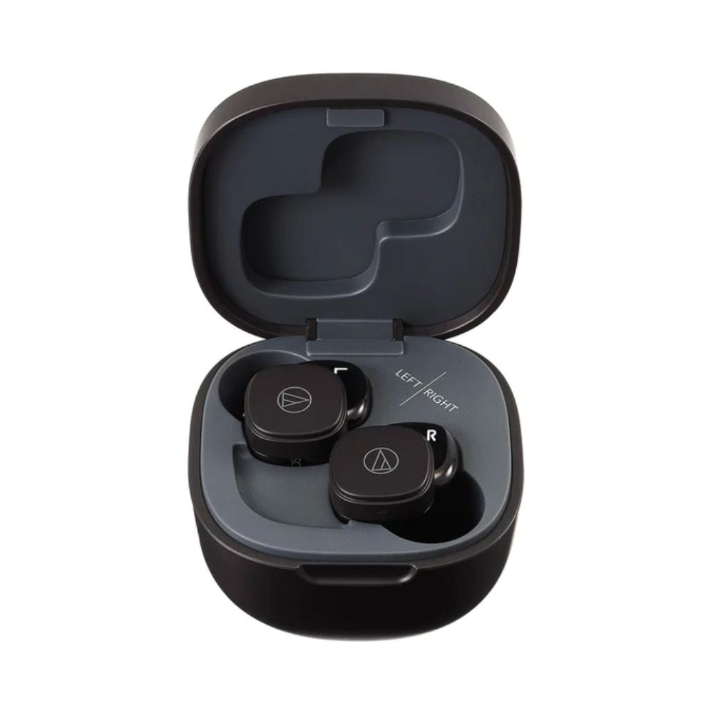 Audio-Technica ATH-SQ1TW Truly Wireless In-Ear Headphones - Black