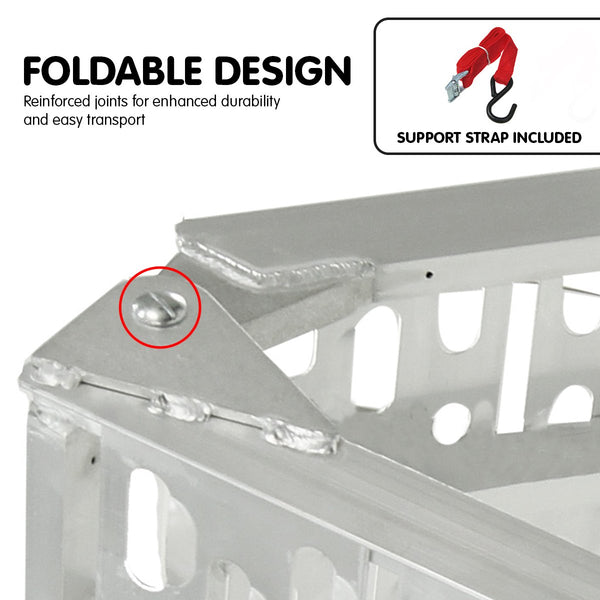 Werner Ramps Heavy Duty Folding Aluminium Ramp – Smooth Sales