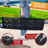 Aluminium ATV Loading Ramp Foldable - Black