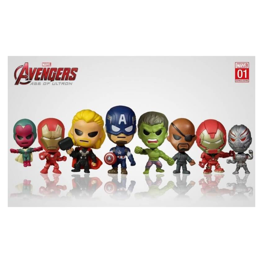 3 Pack x Marvel Avengers - Domez Series 1 Assorted