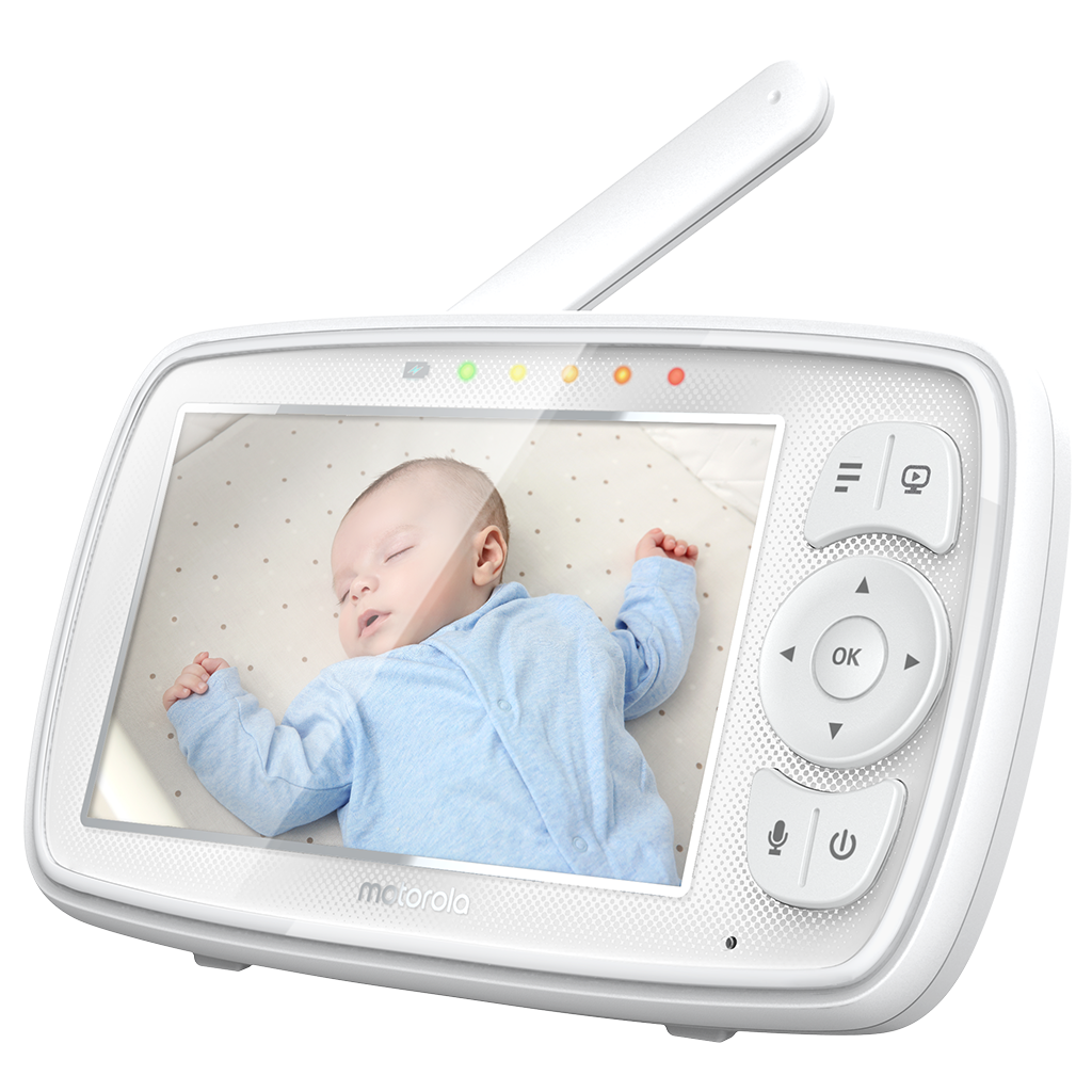 Motorola Ease44CONNECT Wi-Fi Video Baby Monitor with 4.3" HD Color Screen