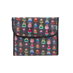 Dilly's Collections Multi-Purpose Toiletries Travel Makeup Cosmetic Flip Bag - Babushka