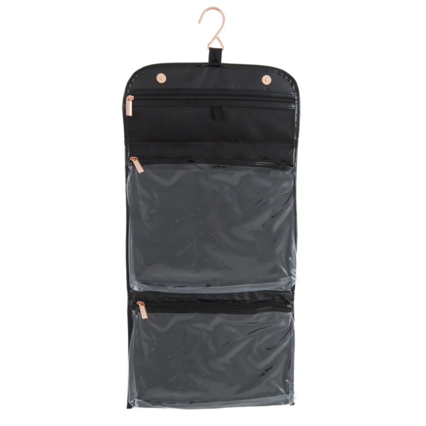 Dilly's Collections Multi-Purpose Toiletries Travel Makeup Cosmetic Flip Bag - Babushka