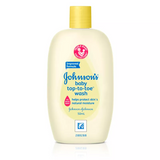 12 x Johnson's Top-To-Toe Sensitive Touch Baby Wash - 50mL