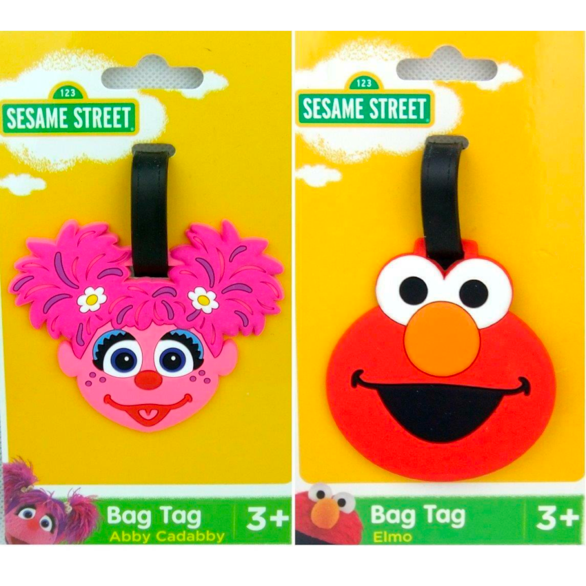 Sesame Street Bag Tag