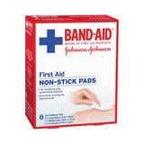 Band-Aid Non-Stick Pads - 8 Pack