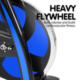 Powertrain Home Gym Flywheel Exercise Spin Bike - Blue