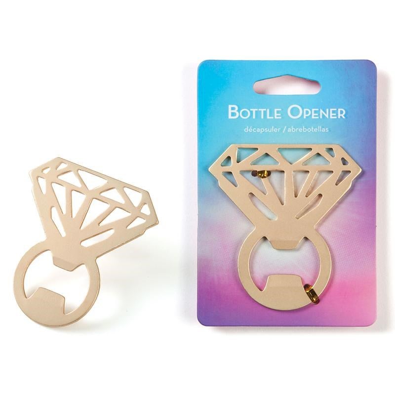 Bling Ring Bottle Opener by Gamago - Gold