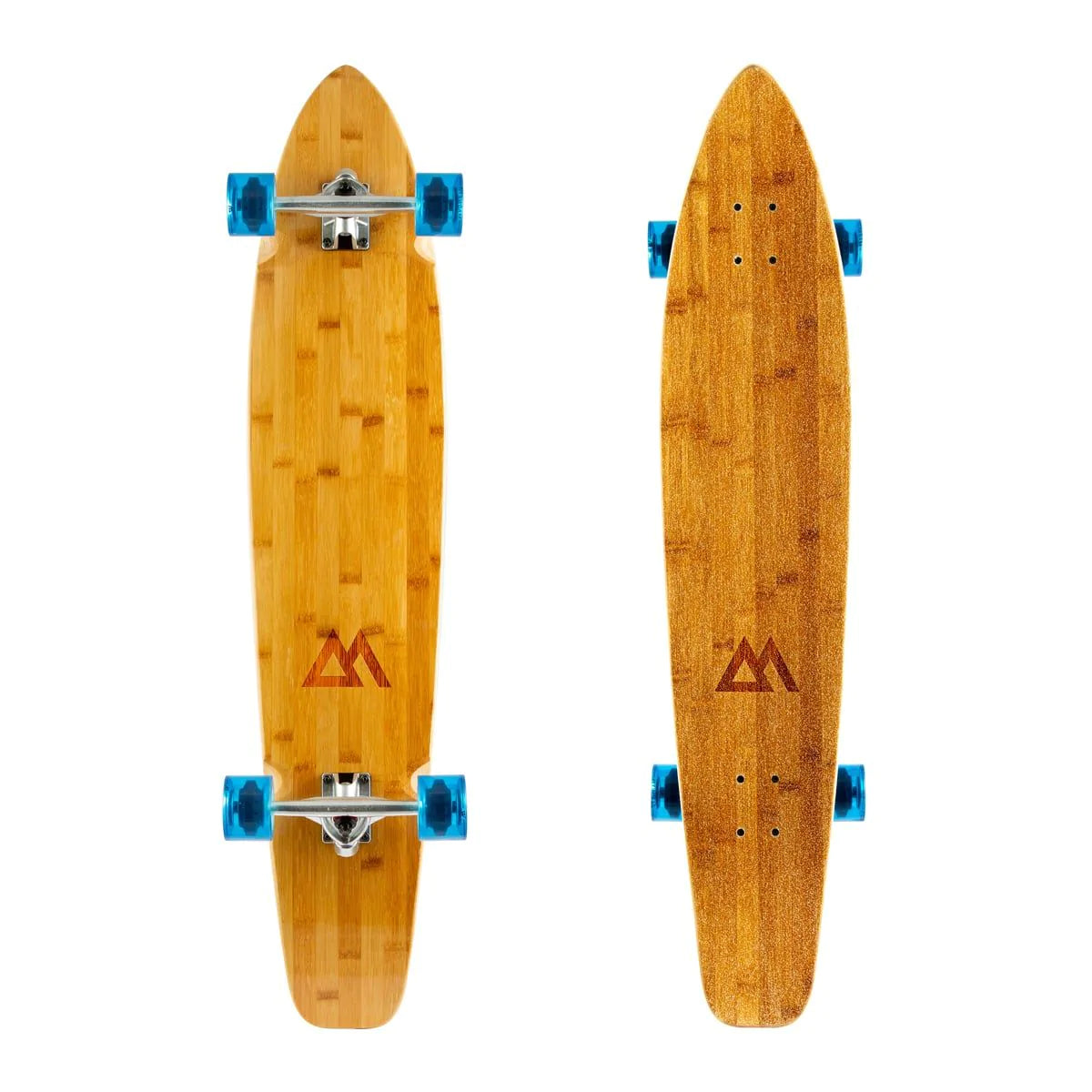 Magneto 44 inch Kicktail Cruiser Longboard Skateboard - Blue