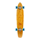 Magneto 44 inch Kicktail Cruiser Longboard Skateboard - Blue