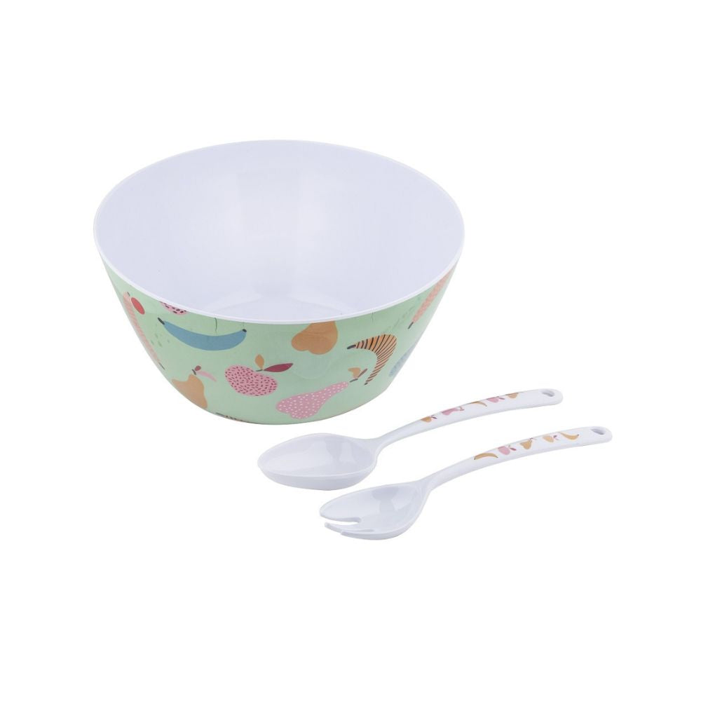 Emporium Good Times Salad bowl and Server - Set of 3