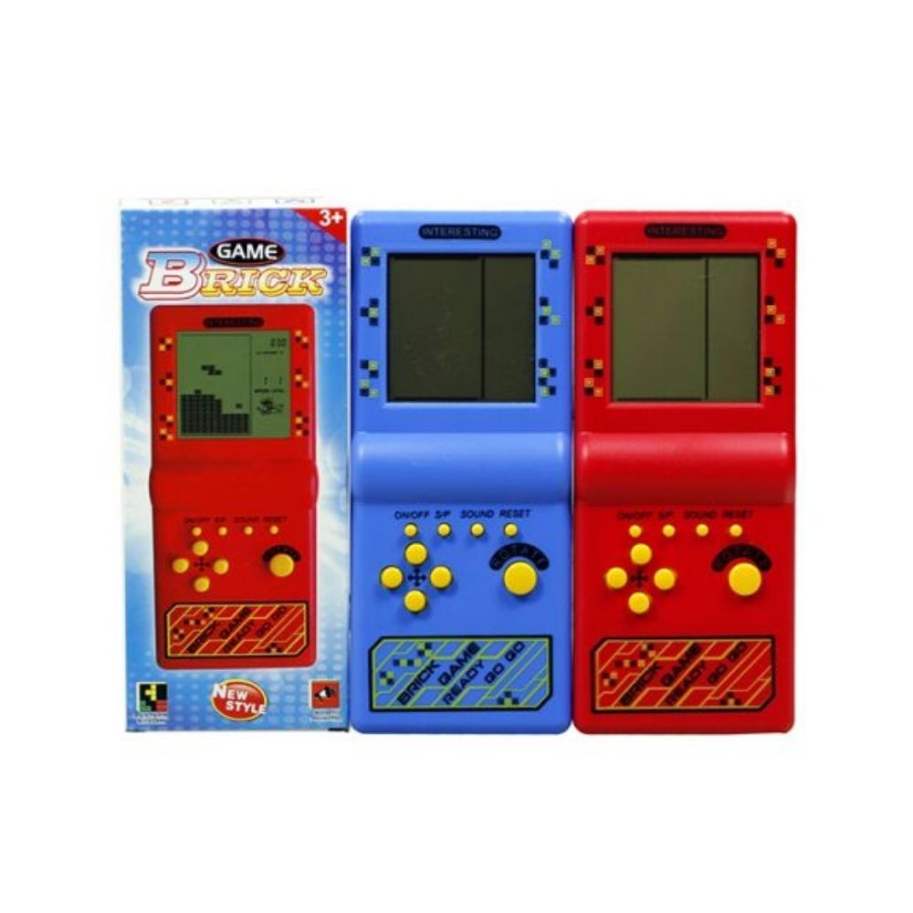 Electronic Brick Game - Large Screen - Assorted Colours
