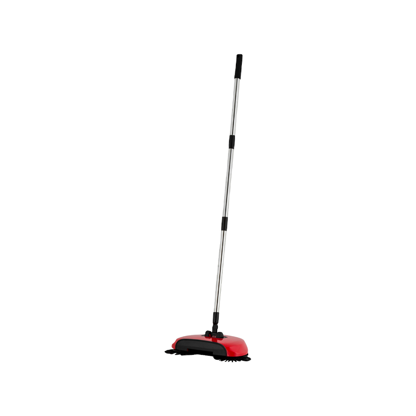The Spin Sweeper Cordless Rotating Broom - Red
