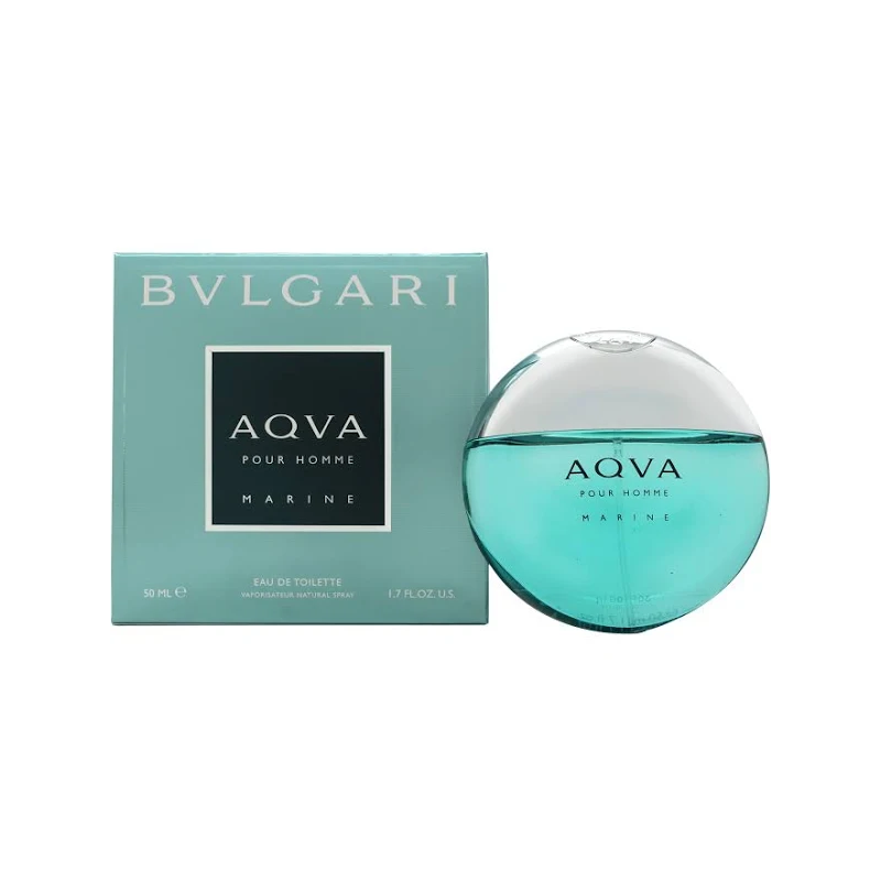 Bvlgari Aqva Homme Marine Eau De Toilette Spray 50ml