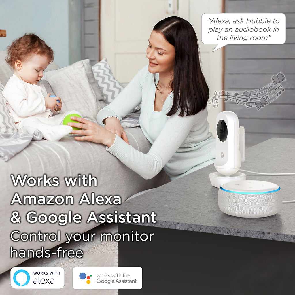 Motorola Ease44CONNECT Wi-Fi Video Baby Monitor with 4.3" HD Color Screen