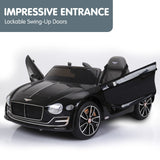 Bentley Exp 12 Licensed Speed 6E Electric Kids Ride On Car Black