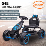 Kahuna G18 Kids Ride On Pedal Go Kart - Blue