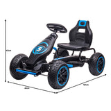 Kahuna G18 Kids Ride On Pedal Go Kart - Blue