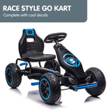 Kahuna G18 Kids Ride On Pedal Go Kart - Blue