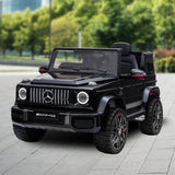 Mercedes Benz AMG G63 Licensed Kids Ride On Electric Car Remote Control - Black