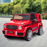 Mercedes Benz AMG G63 Licensed Kids Ride On Electric Car Remote Control - Red