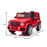 Mercedes Benz AMG G63 Licensed Kids Ride On Electric Car Remote Control - Red