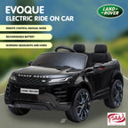 Land Rover Licensed Kids Electric Ride On Car Remote Control - Black