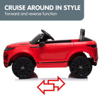 Licensed Kids Electric Ride On Car Remote Control - Red