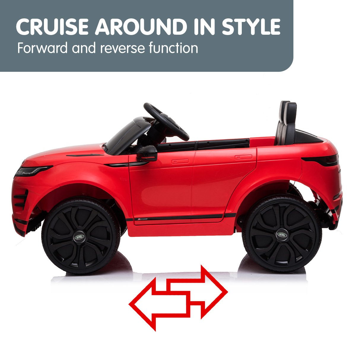 Licensed Kids Electric Ride On Car Remote Control - Red