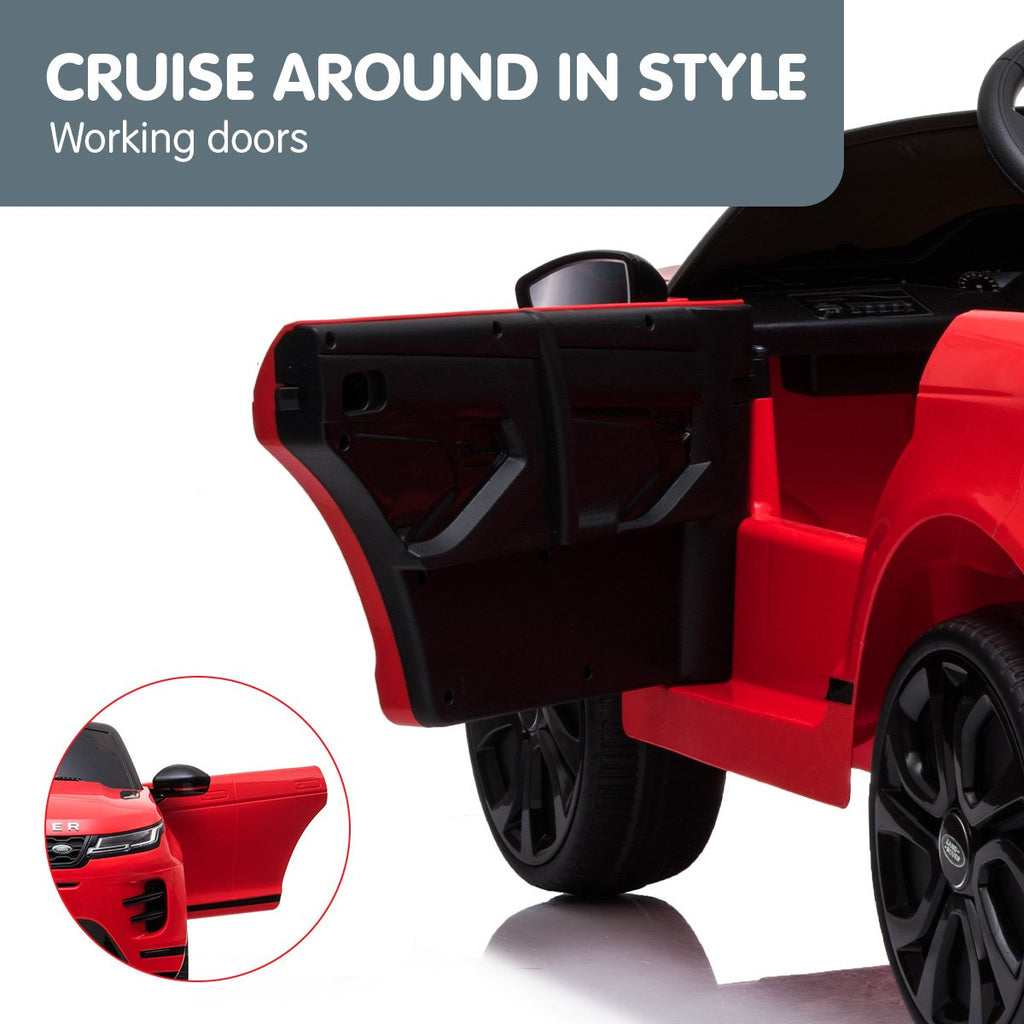 Licensed Kids Electric Ride On Car Remote Control - Red