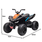 MCL35 McLaren Ride On Electric Quad Bike - Black