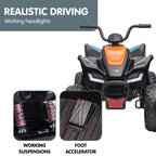 MCL35 McLaren Ride On Electric Quad Bike - Black