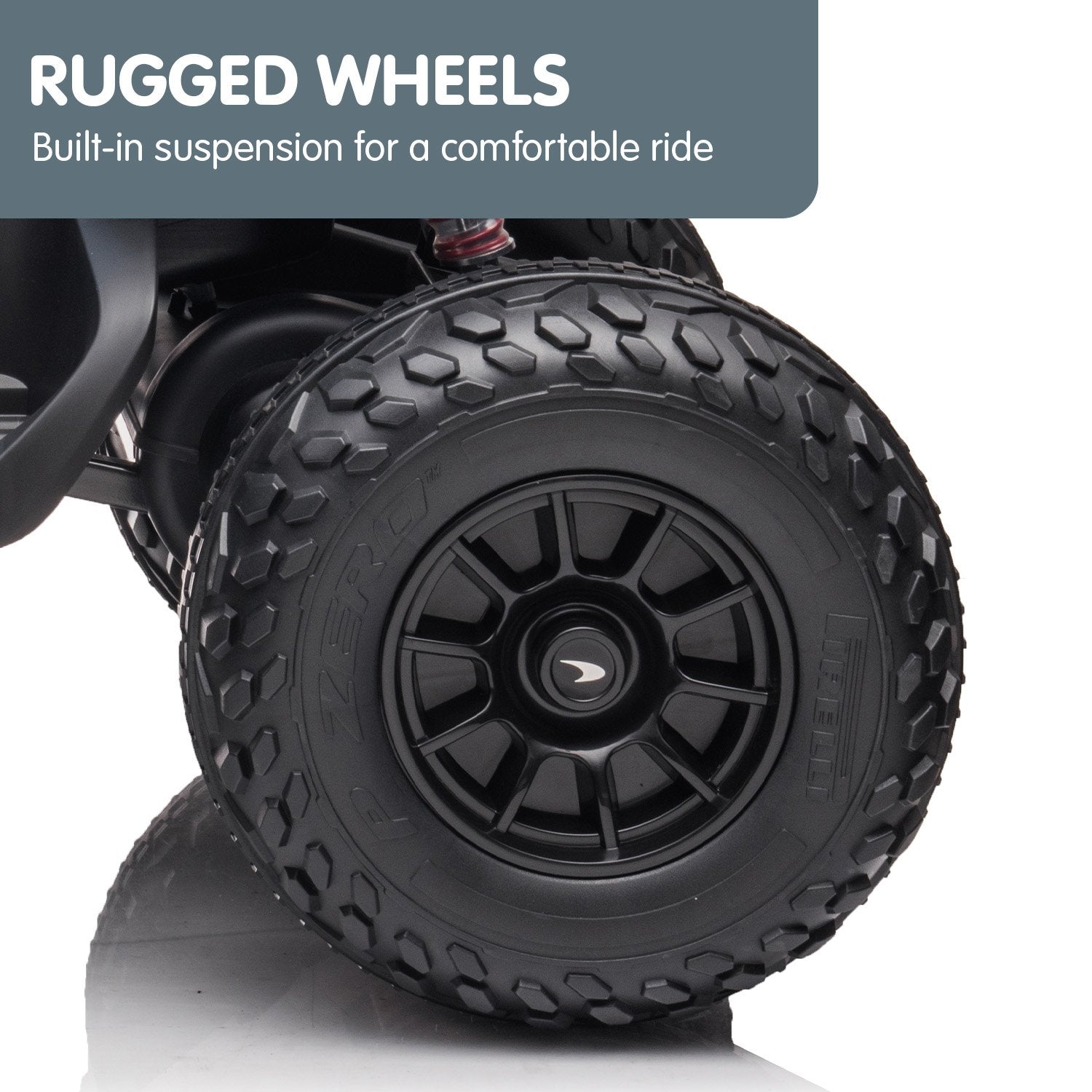 MCL35 McLaren Ride On Electric Quad Bike - Black