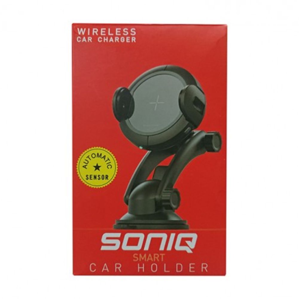 SONIQ Qi Compatible Wireless Car Charger with Automatic Motion Sensor
