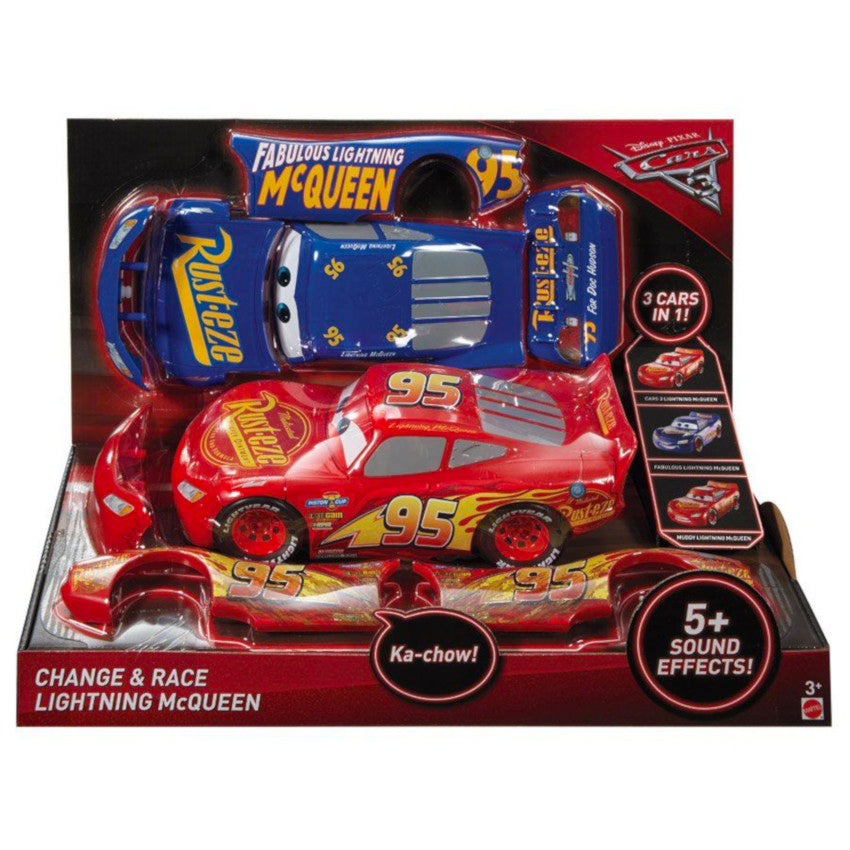 Disney Pixar Cars 3 Change and Race Vehicle Lightning McQueen