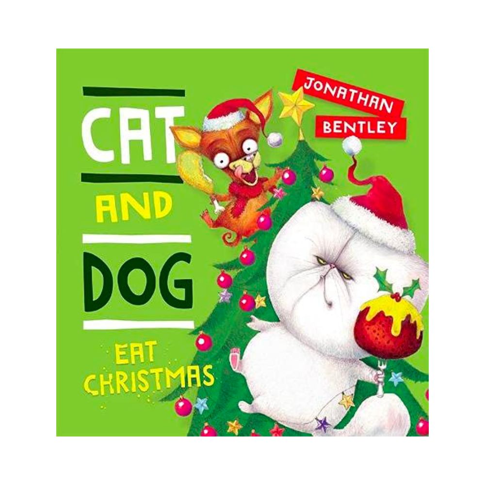 Cat and Dog Eat Christmas