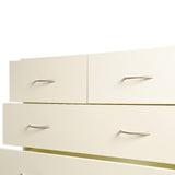 Tallboy Dresser 6 Chest of Drawers Storage Cabinet 85 x 39.5 x 105cm