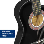 Karrera Childrens Acoustic Guitar Kids- Black