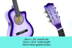 Childrens Acoustic Guitar Kids - Purple