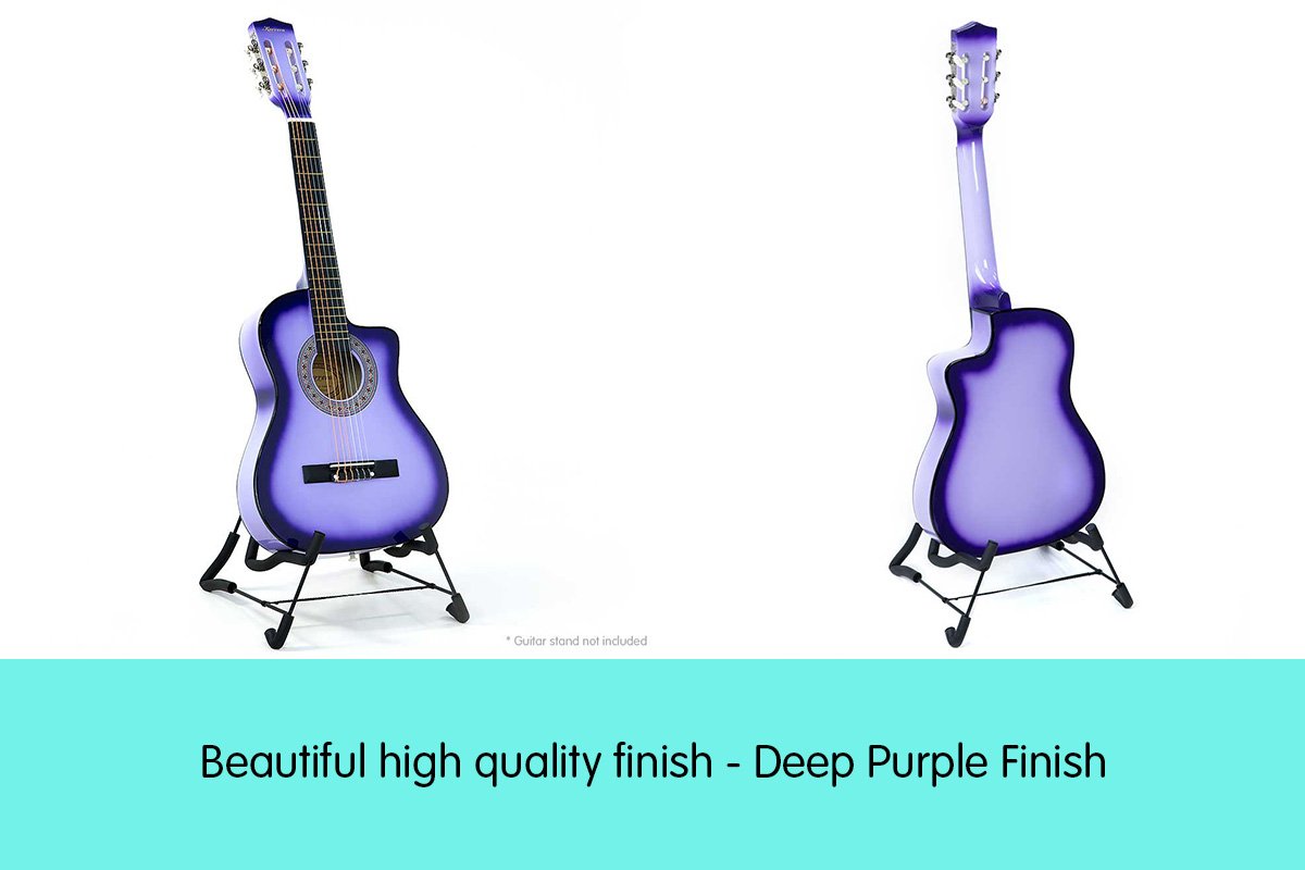 Childrens Acoustic Guitar Kids - Purple