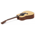 38in Pro Cutaway Acoustic Guitar with guitar bag - Natural
