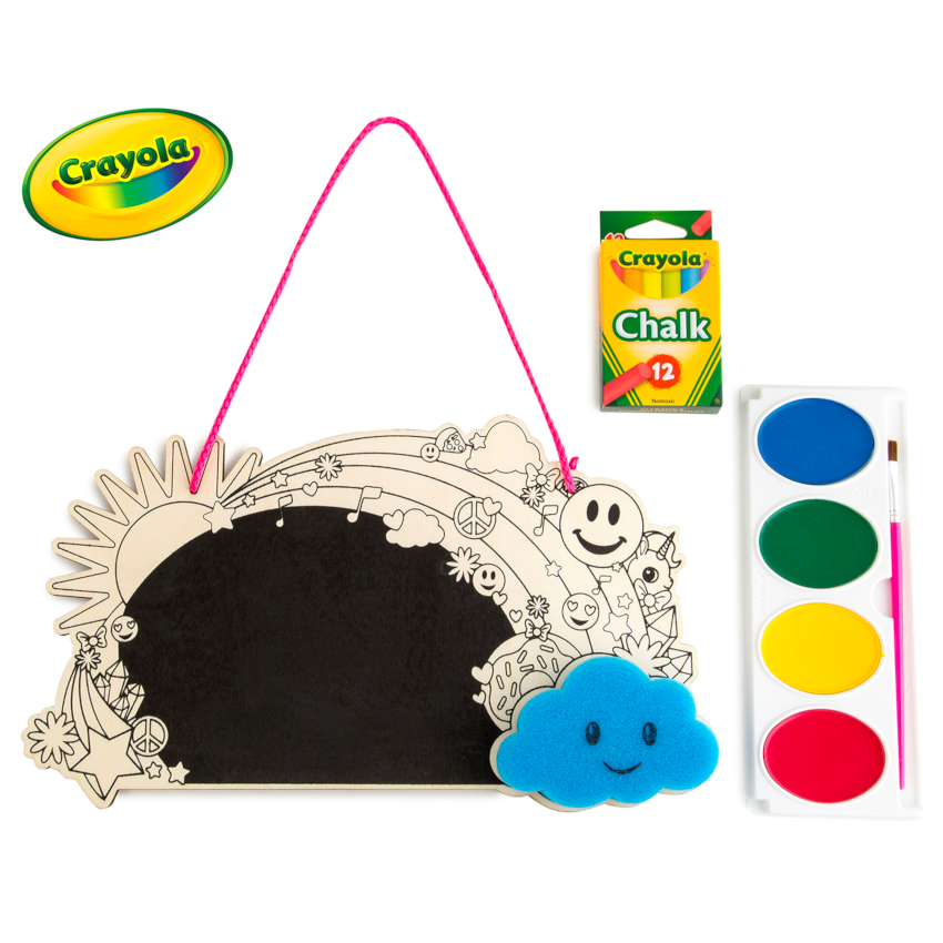 Crayola Creations Chalkboard Room Sign Kit