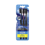 Oral-B Cross Action Charcoal Toothbrush - 3 Pack